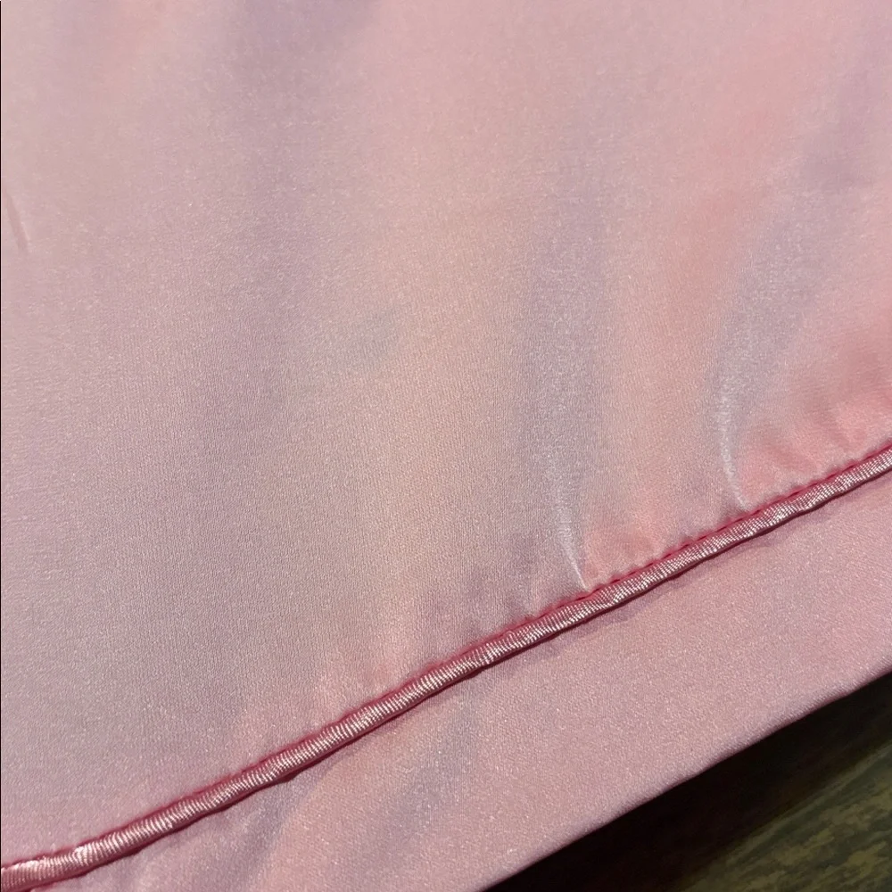 Juicy Culture XL Pink Satin Pajama Shorts Bottoms